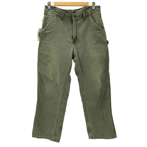 カーハート Carhartt Dungaree FIt モスグリーン ペインター パンツ メンズ  33×33
